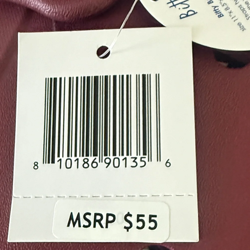 Bitty BOGG BAG Wine Color- BRAND NEW with tags! - Picture 11 of 11